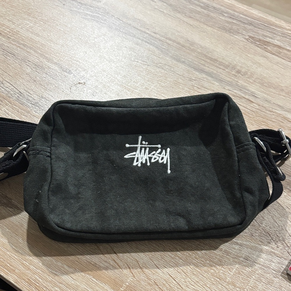 Stussy Dark Green Belt Bag